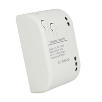 Module de relais intelligent WiFi E0702 1CH 10A, interrupteur intelligent sans fil à commande à distance, compatible avec Tuya Alexa Google Home