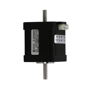 <span class=keywords><strong>Moteur</strong></span> <span class=keywords><strong>pas</strong></span> <span class=keywords><strong>à</strong></span> <span class=keywords><strong>pas</strong></span> BLDC sans balais ZLTECH 2 phases Nema 17 42mm DC <span class=keywords><strong>à</strong></span> double arbre, double axe, 0,<span class=keywords><strong>4</strong></span> N.m, 1,2 A, <span class=keywords><strong>4</strong></span> <span class=keywords><strong>fils</strong></span> pour CNC - Product Image 1