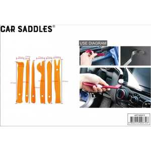 Herramientas de plástico para quitar molduras de automóviles, juego de 6 piezas para reparación de paneles interiores de automóviles - Product Image 3