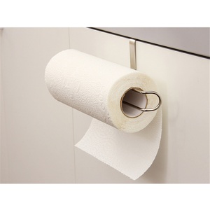 Wholesale Zinc Alloy Wall-Mounted Kitchen Paper <b>Towel</b> <b>Rack</b> with Self-Adhesive <b>Storage</b> for Roll and Cling Film - Product Image 3