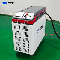 Nettoyeur laser à impulsions 500W 1000W Nettoyage à impulsions laser à haute efficacité de travail pour la peinture sur bois