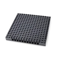 Brique de jouet compatible 65803 plaque de base Diy Pixel Art plaque de base empilable 16x16 blocs de construction
