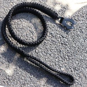 Nuevo Producto <span class=keywords><strong>2026</strong></span> 2025 2024, <span class=keywords><strong>Collar</strong></span> y Correa para Perro Reflectantes Cosidos a Mano, Juego de Cuerda Trenzada de Paracord Resistente para Exteriores con Diseño de Animales - Product Image 3