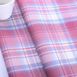 Best Price Good Texture Soft Touch 100% Polyester Yarn Dyed Checks Shirting Tartan Black And Yellow Plaid Fabric - Product Image 2
