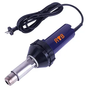 LST1600A Manual Hot Air Welding Gun Plastic Heat Gun PVC Floor Welding Torch Hot Air Blower With Accessories