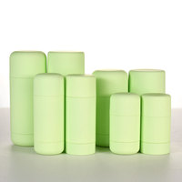 Bouteille en plastique vide cosmétique 15ml 30ml 50ml 80ml emballage de déodorant en PP anti-transpirant conteneur de bâton de déodorant de parfum solide