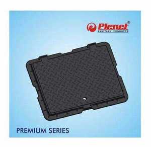 Couvercle de regard en PRV pour charges lourdes, pour routes et chemins piétonniers - Product Image 1