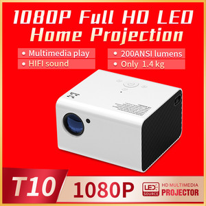 Dual <strong>Wifi</strong> T10 New Arrive Home Use Mini <strong>Projector</strong> <strong>Android</strong> 1080p Full Size Home Theater <strong>Projector</strong> 8000 Lumens Led Movie <strong>Projector</strong> - Product Image 5