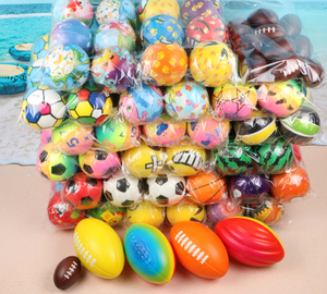 BSBH 고품질 맞춤형 스트레스 볼 판촉 선물 PU 폼 볼 안티 스트레스 볼 스트레스 릴리프 - Product Image 3