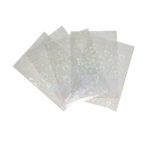 Herstellung Clear Holo graphic Card Protector Innenhüllen Kredit-Spielkarten halter Pp Foto hüllen für KPOP Idol Card