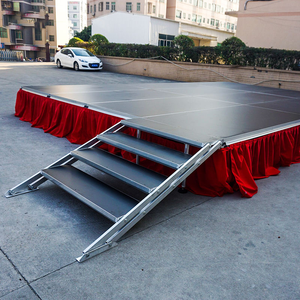 Plataforma de Escenario Portátil Desmontable de Aluminio con 2 Años de Garantía para Bodas, Conciertos y Eventos, Plataforma Modular para Conciertos - Product Image 3