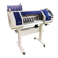 Machine d'impression numérique textile pour t-shirts, imprimante jet d'encre à film PET thermique, double têtes d'impression I3200, imprimante d'étiquettes, CMYK, pigment blanc