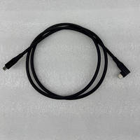 Cable USB4 Utech de 1 pie, 240W PD, Carga Rápida, Cable de Datos de 40Gbps, Certificado CE, Cable Tipo C, Cable de Video 8K 60Hz para Laptop, Monitor, PC