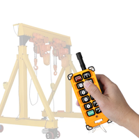 Télécommande industrielle F23-A++ étanche et antichoc pour palans à deux vitesses, palans en plastique, télécommande radio