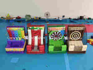 <span class=keywords><strong>Giochi</strong></span> gonfiabili 4 in 1 gioco di Sport su ordinazione commerciale all'aperto <span class=keywords><strong>giochi</strong></span> gonfiabili di carnevale <span class=keywords><strong>per</strong></span> i <span class=keywords><strong>bambini</strong></span> e gli adulti da vendere - Product Image 2