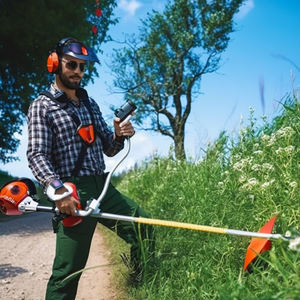 高品質 2ストローク ガソリン式 草刈り機 業務用 ステンレスブレード 刈払機 カスタマイズ対応 OEM - Product Image 6