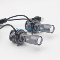AILECAR Super Mini Bi LED Projecteur Lentille de Phare LED pour Voiture Moto Rétrofit Éclairage Automobile
