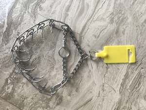 Kingtale einstellbares Haustier-Stahl-Chrom-Befäss Metall-Zange Trainingsvorschlüssel Choke-Kette Halsband für Hunde für Haustiere - Product Image 6