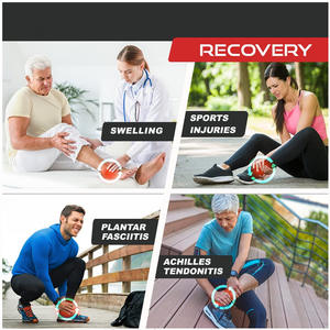 Para <span class=keywords><strong>Amazon</strong></span> Soporte de tobillo ajustable personalizado Soporte ortopédico para pies con férula nocturna Mangas protectoras para fascitis plantar - Product Image 5