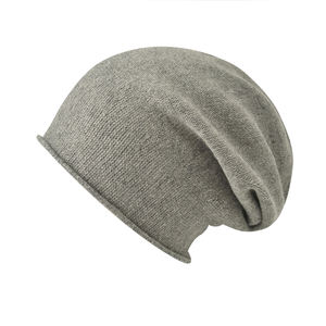 Vendita all'ingrosso di rougguang tinta unita tinta unita invernale calda lana Unisex in acrilico a maglia cappello berretto per le donne degli uomini - Product Image 2