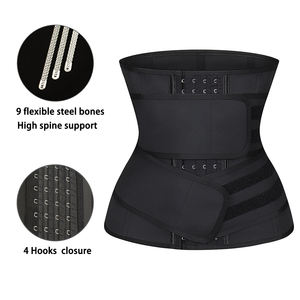 2021 <span class=keywords><strong>meilleur</strong></span> corps Shapewear Cinchers 2 sangle <span class=keywords><strong>ventre</strong></span> brûleur <span class=keywords><strong>de</strong></span> <span class=keywords><strong>graisse</strong></span> ceinture grande taille respirant taille formateur emballage bande brûleur pansement - Product Image 2