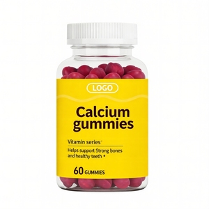 Compléments alimentaires en bonbons gélifiés à la vitamine D3, au calcium, au magnésium et au <span class=keywords><strong>zinc</strong></span>, certifiés halal, pour la force osseuse, la santé dentaire et le soutien immunitaire - Product Image 1