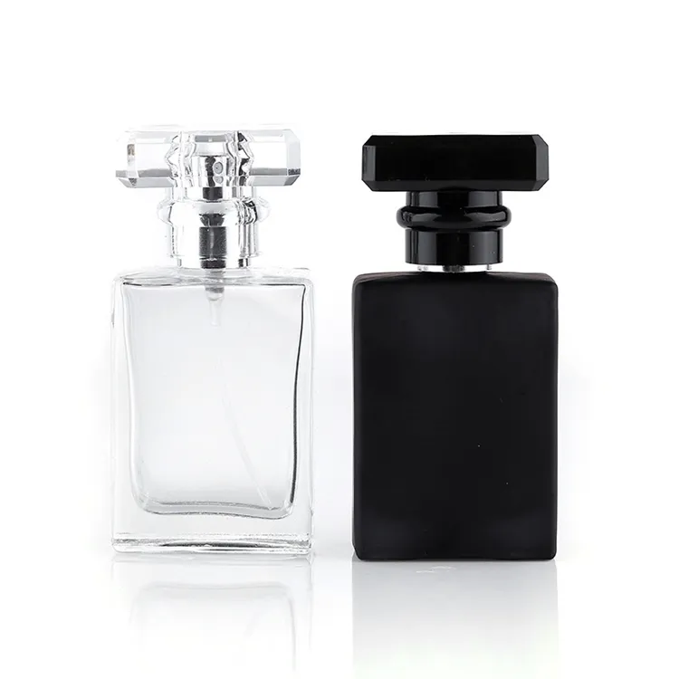Botella de perfume de cristal OEM, superventas, 30ml/50ml