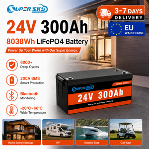 Lifepo4 Solar <b>Battery</b> <b>12v</b> 24v Lithium <b>Battery</b> Pack Home Solar Energy Storage 100ah 200ah 300ah Lifepo4 <b>Battery</b> - Product Image 1