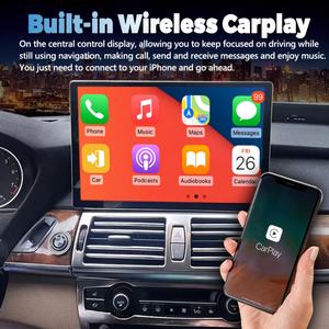Reproductor Multimedia para Auto Android 14 Carplay de 13.3 Pulgadas para Bmw X5 E70 X6 E71 CCC CIC Autoradio Estéreo 2din HU 4G GPS WIFI Navi - Product Image 5