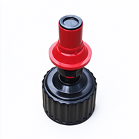 Bouchon de bec verseur auto-ventilant anti-fuite pour bidon jerrycan en plastique HDPE, pour essence, diesel, produits chimiques, vente en gros