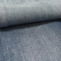 Tissu denim extensible quadridirectionnel à effet vertical, mélange de coton 10,8 oz, 62-63 pouces, en stock, directement de l'usine, pour jeans, vestes et jupes