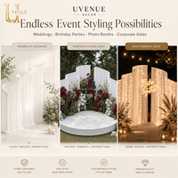 Support de toile de fond modulaire en aluminium robuste en forme de S, cadre métallique incurvé portable pour la décoration de scène de mariage, de fête ou d'événement