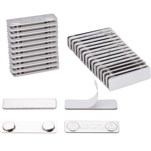 Quần áo kim loại neodymium huy hiệu nam châm, tên người giữ huy hiệu, Bán buôn từ <span class=keywords><strong>Clip</strong></span> - Product Image 4