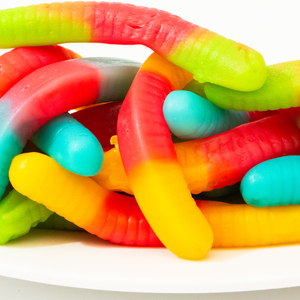 OEM/ODM Atacado Bulk Sour Doce Frutado Sabor Geléia Gummy Worm Mastigação Doces Macio Em Massa Importação De Doces Da China Saco Embalagem - Product Image 4