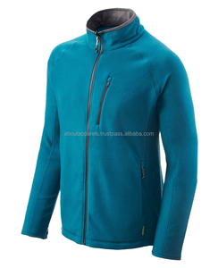 Vêtements de sport d'hiver personnalisés, imperméables, coupe-vent, grande taille, fermeture éclair, couleur unie, polyester, polaire, pour le camping et la randonnée - Product Image 2