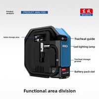 Pompe à air électrique pour voiture Dongcheng DCQE120D DC 12V avec pression maximale de 120 PSI pour pneus électriques