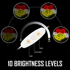 Christmas bell LED neon indoor USB powered hanging ambient light shop <b>sign</b> indicator street light luminous <b>sign</b> landscape light - Product Image 3