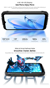 Blackview ROCK 1 6.56inch 8GB+256GB 15000mAh 90HZ Refresh Android 16 Fingerprint Unlock 2.01inch 60HZ Second Screen - Product Image 5