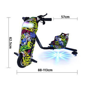 Meilleure qualité personnalisée 6.5 pouces tricycle dérive vélo de poche électrique 250W mini voiture pour enfants 3 roues motos - Product Image 2