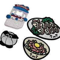 Badges brodés personnalisés, motifs sur mesure, à coudre ou thermocollants, pour vêtements, sacs à dos, accessoires DIY