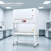 Cabine de biosécurité à aspiration 30 % avec système d'alarme intelligent et stérilisation UV, directement de l'usine