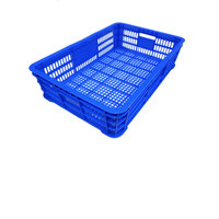 Panier de rangement en plastique maillé - Durable, écologique, empilable pour une organisation efficace et une manipulation facile