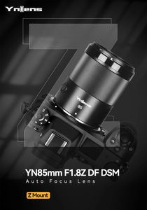 Yongnuo YN 1.8Z <span class=keywords><strong>85</strong></span>มม. Df DSM แบบเต็มเฟรมเลนส์ออโต้โฟกัสขนาดใหญ่สำหรับเลนส์ NIKO สำหรับกล้อง <span class=keywords><strong>Nikon</strong></span> - Product Image 3
