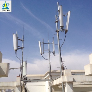 <span class=keywords><strong>15</strong></span> Mét Heavy Duty Antenna Mast Viễn Thông Trên Mái Nhà Đơn Cực Cực Tháp Giá - Product Image 4