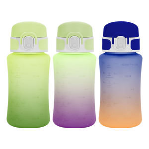 350ml Tritan Bpa-free Kids Water <b>Bottles</b> One-touch Lid Children <b>Bottle</b> With <b>Straw</b> - Product Image 1