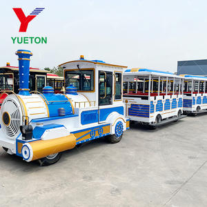 قطار سياحي ديزل عالي الجودة للترفيه في الحدائق الترفيهية للأطفال والكبار - Product Image 4