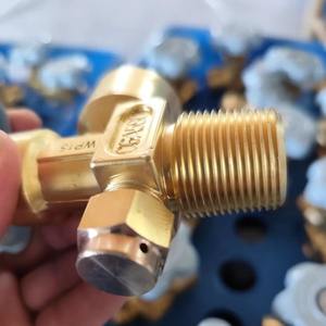 Vanne à bille en laiton de haute qualité CGA580 Vanne de bouteille de gaz inerte pour l'eau Hélium-Néon-Argon-Krypton-Xénon - Product Image 5