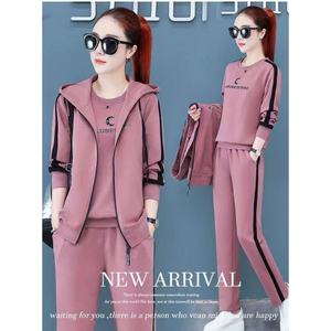 Conjunto de Chaleco para Dama Otoño Invierno 2025 Camisa de Manga Larga + Chaleco con Capucha Tallas Grandes Traje Deportivo Casual para Mujer - Product Image 4