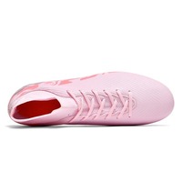 Chaussures de football High-Fly-Knit pour jeunes, crampons AG, design sans coutures, chaussures d'entraînement pour enfants, printemps, toutes saisons, gazon artificiel