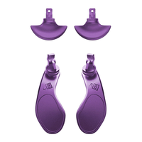 SYYTECH Kit de boutons de palette en métal 4 en 1 pour pièces de réparation de contrôleur PS5 Playstation 5 EDGE